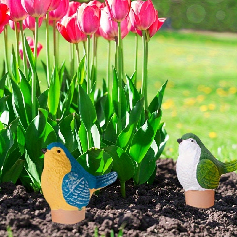 1pk-4st Fåglar Självbevattning - 16cm - CC Krukan