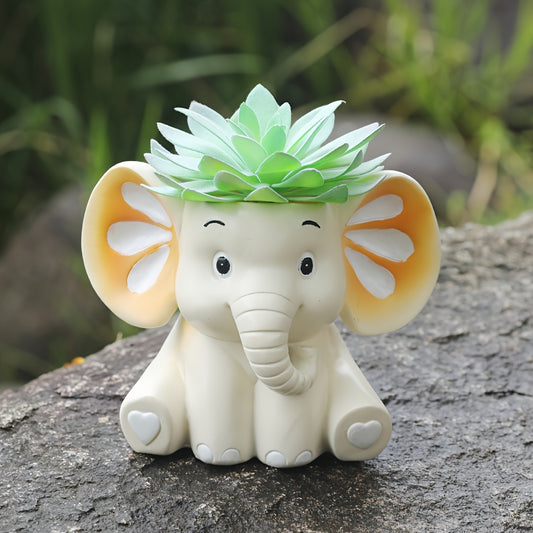 Elefant Blomkruka - 12cm - CC Krukan