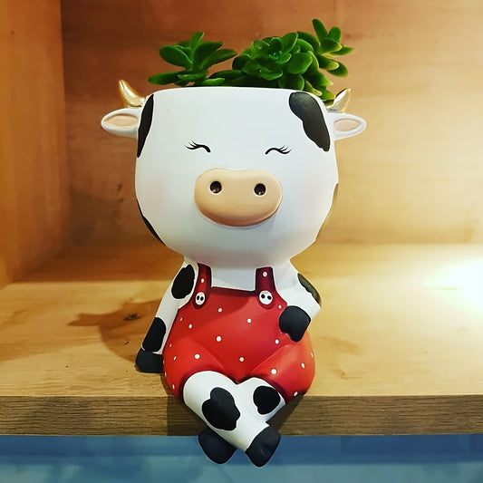 Ko Blomkruka - 15cm - CC Krukan