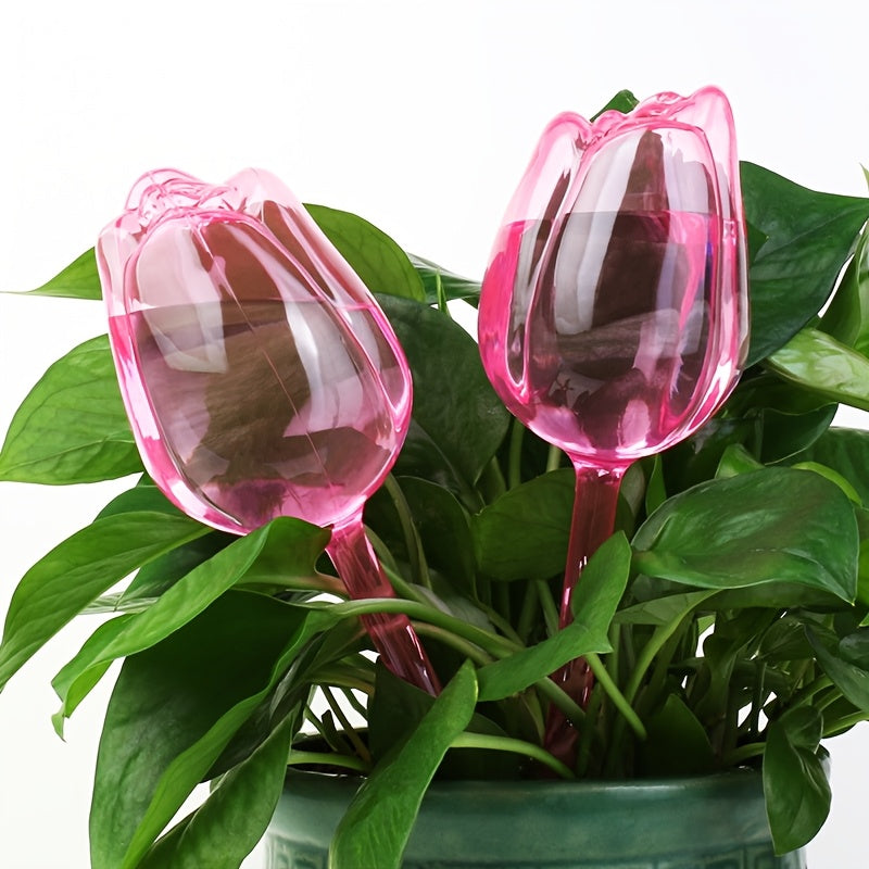 1pk-2/5st Tulpanformad Självbevattning - 24cm - 2 Olika Färger - CC Krukan