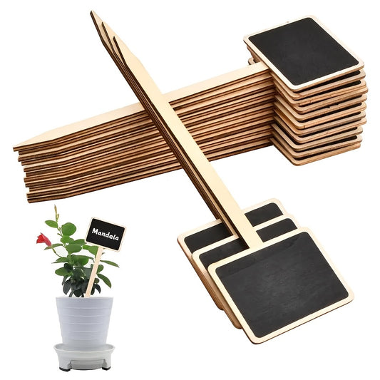 1pk-20st Trä Etikette - 15cm - CC Krukan