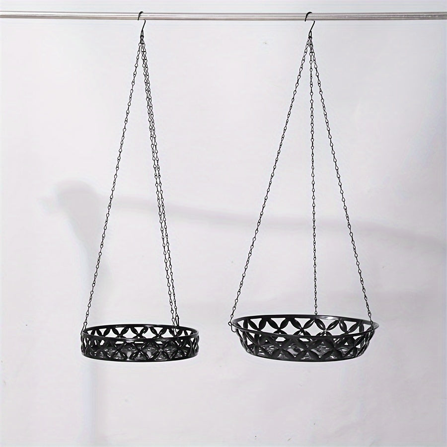 Metall Hängande Korg - 64cm - 2 Modeller - CC Krukan