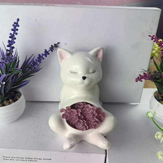 Katt Blomkruka - 12cm - CC Krukan