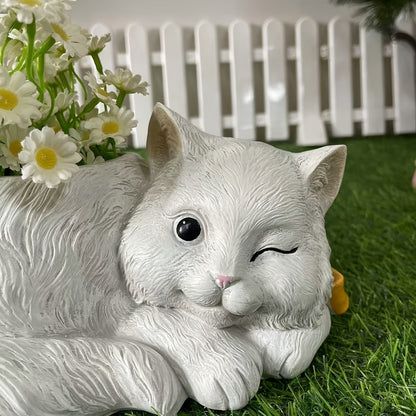 Katt Blomkruka - 11cm - CC Krukan