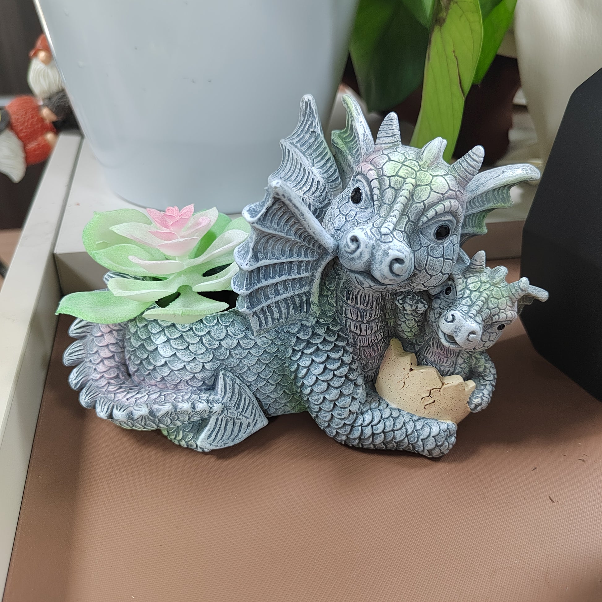 Drak Blomkruka - 10,5cm - CC Krukan