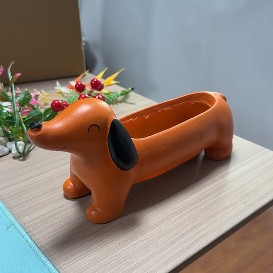Tax Hund Blomkruka - 9cm - CC Krukan
