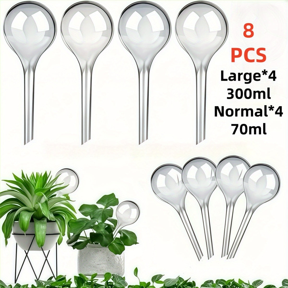 8st Självbevattnings rör