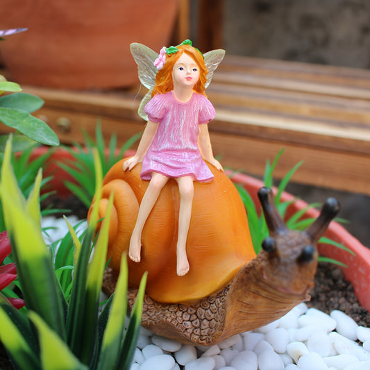Snigel Dekoration - 11cm - CC Krukan