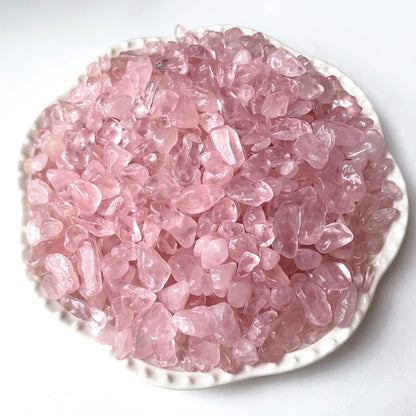 50/100g Rosékvarts Polerade Stenar - 0,5-0,9cm - CC Krukan