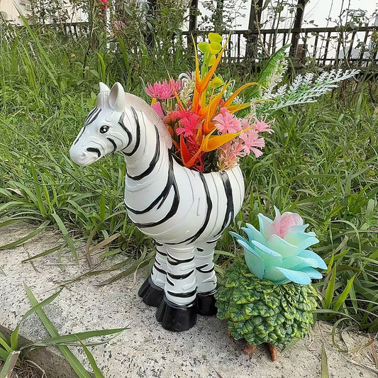Zebra Blomkruka - 18,5cm - CC Krukan