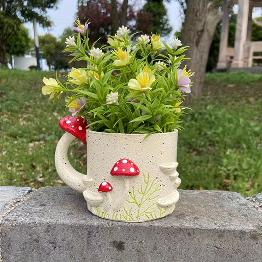 Svamp Blomkruka - 9cm - CC Krukan