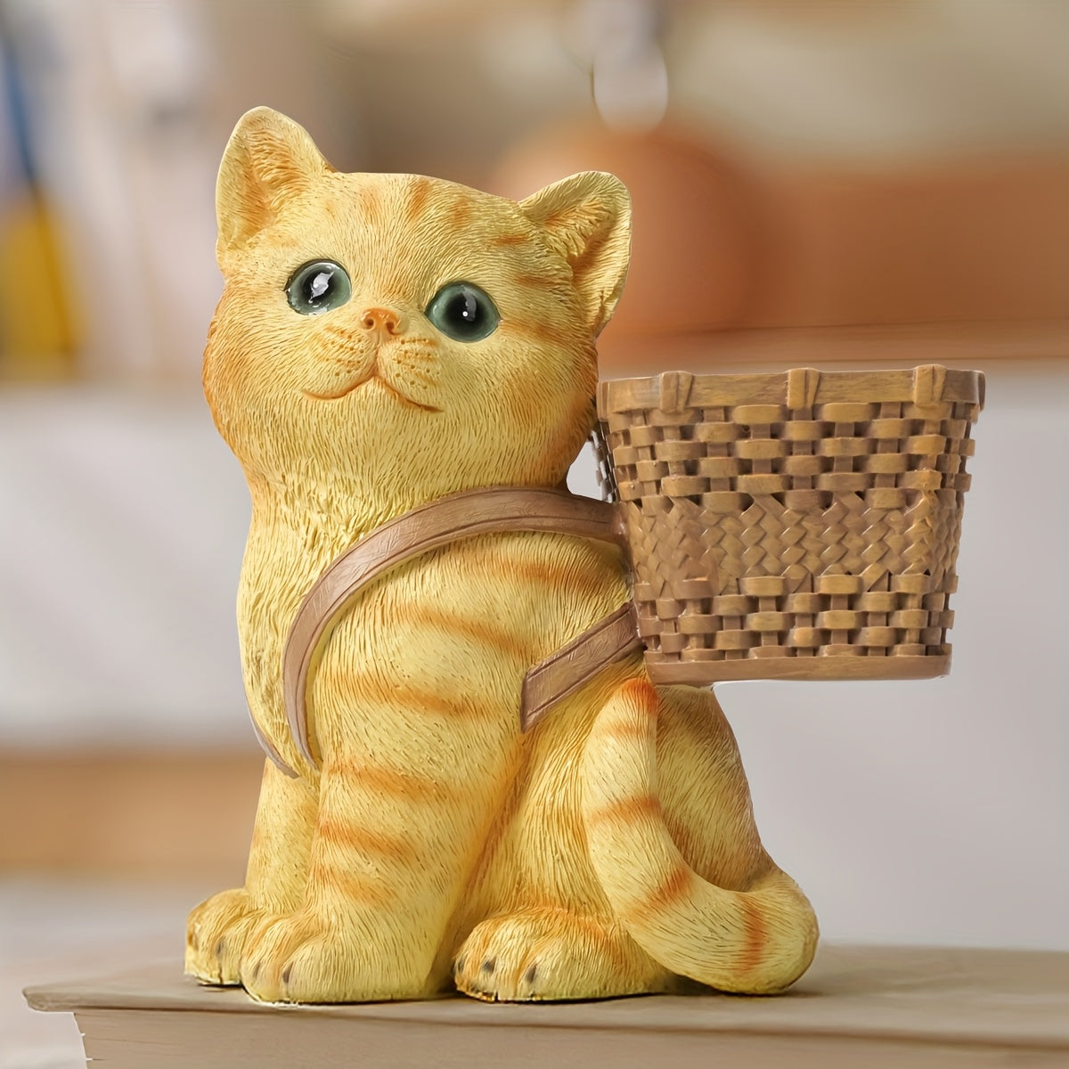 Katt Blomkruka - 15,5cm - 2 Olika Färger - CC Krukan