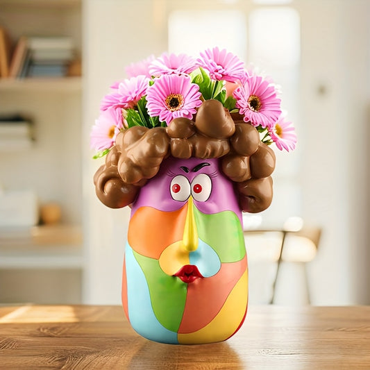 Ansikte Blomkruka - 22cm - CC Krukan