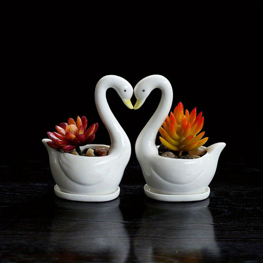 Svan Blomkruka - 15cm - CC Krukan