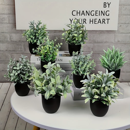 6st Blomkrukor + Blommor