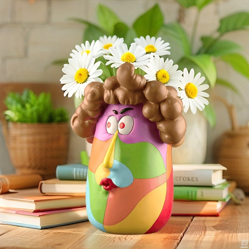 Ansikte Blomkruka - 22cm - CC Krukan