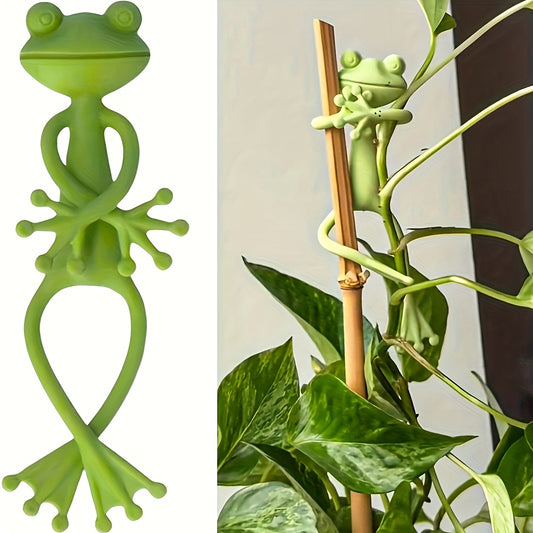 1pk-2/4/6/8st Växt Klätterstöd, Groda - 14cm - CC Krukan