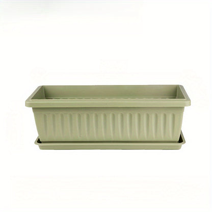 Blomkruka med Bricka - 12cm - 2 Olika Färger - CC Krukan