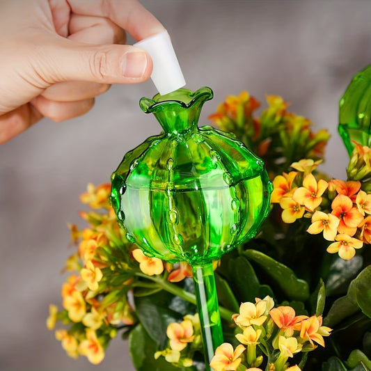 1pk-6st Handblåst Glas - 21,5cm - 2 Olika Färger - CC Krukan