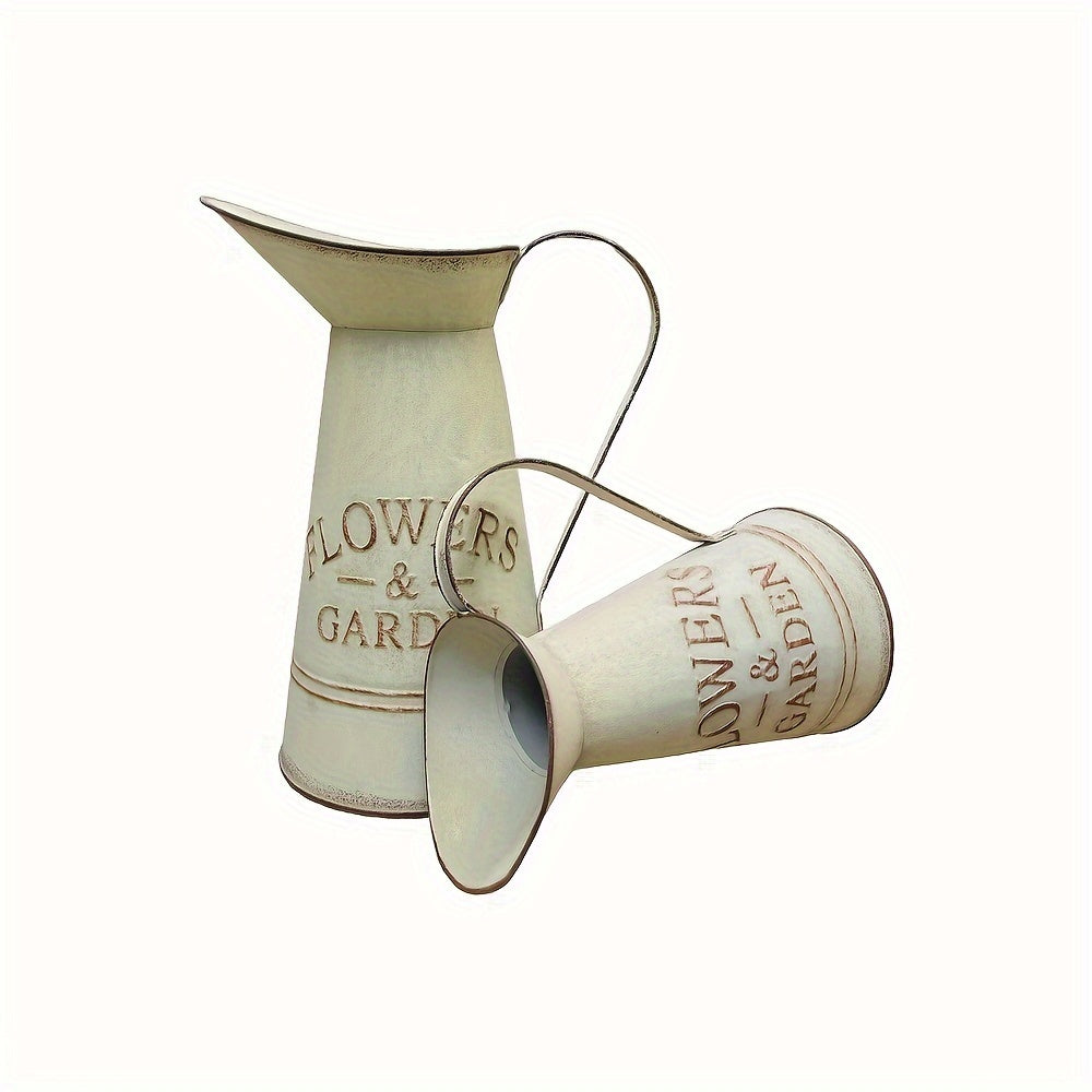 500/800ml Metallkanna - 23/28,5cm - 3 Olika Färger - CC Krukan