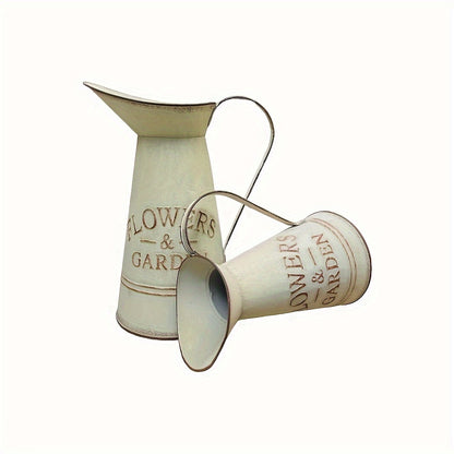 500/800ml Metallkanna - 23/28,5cm - 3 Olika Färger - CC Krukan