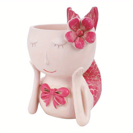 Sjöjungfru Blomkruka - 18cm - CC Krukan