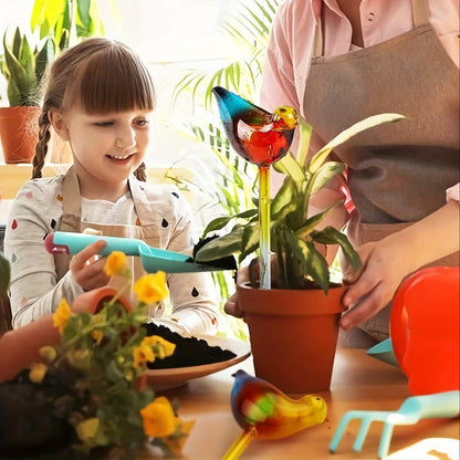 1pk-3st Fåglar Självbevattning - 23cm - CC Krukan