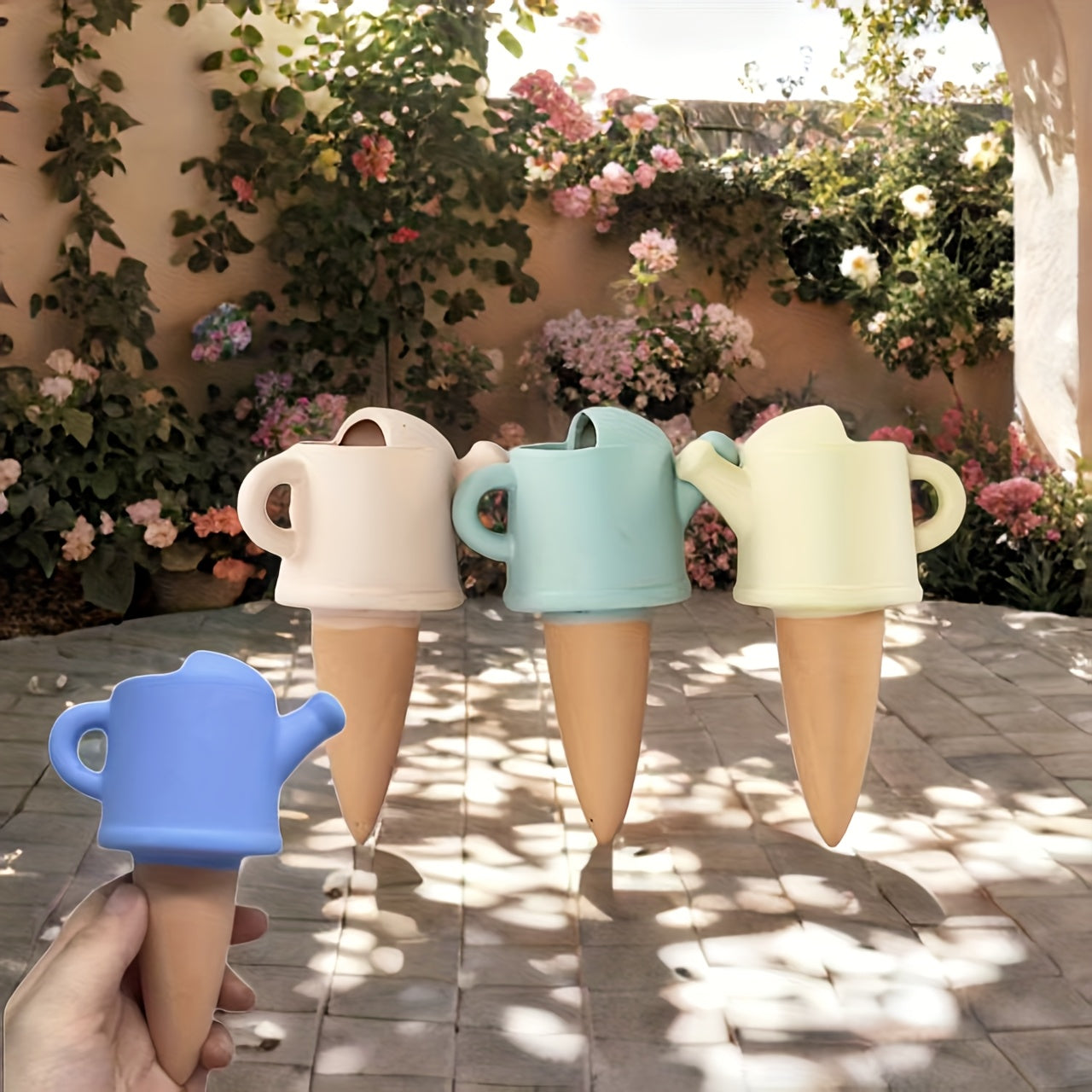 1pk-4st Självbevattnings Kannor - 13cm - CC Krukan