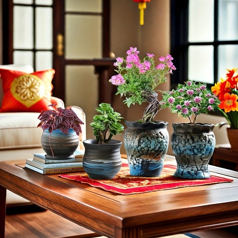 1pk-4st Blomkrukor - 13cm - CC Krukan