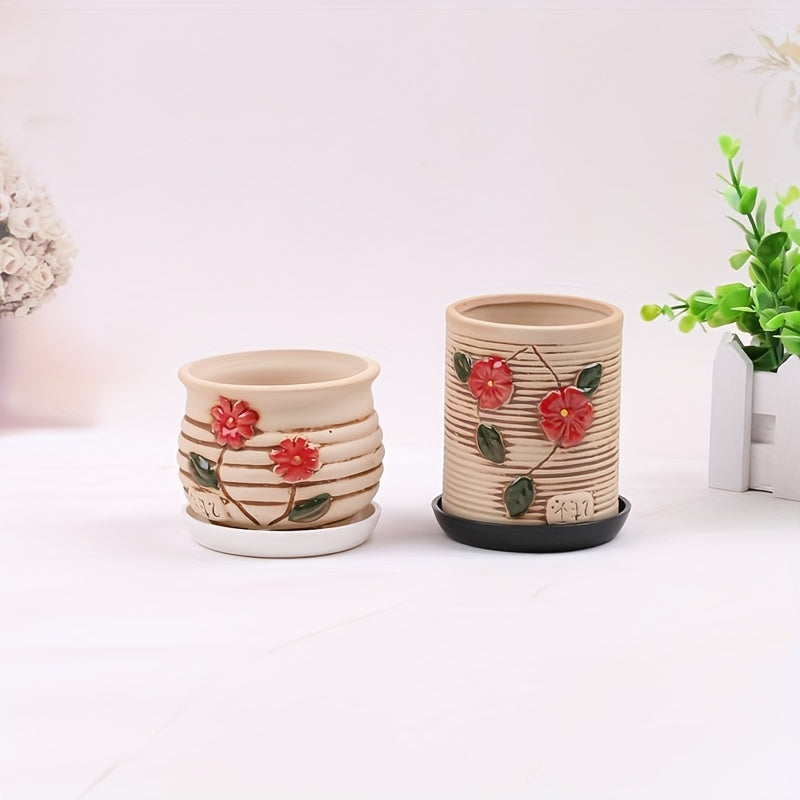 Bricka - 10/14,5cm - 2 Olika Färger - CC Krukan