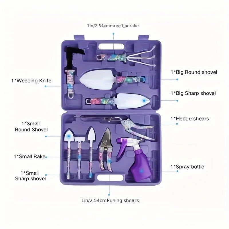 1pk-10st Trädgårdsverktyg - 7x35x28cm - CC Krukan