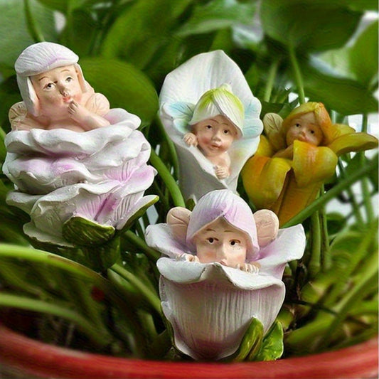 1pk-4st Blomster Statyer - 75cm - CC Krukan