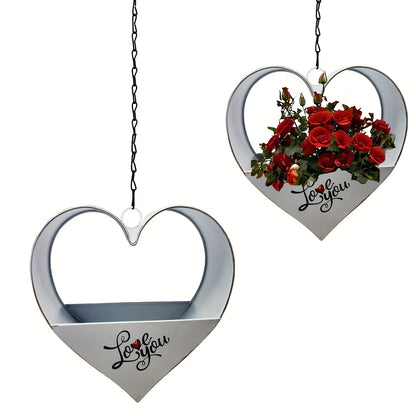 Hjärtformad Blomkruka - 48cm - 3 Olika Färger - CC Krukan