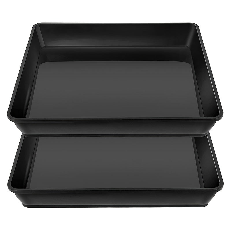 1pk-2st Kvadratiska Brickor - 35,5/40,5/45,5cm - 4 Olika Färger - CC Krukan