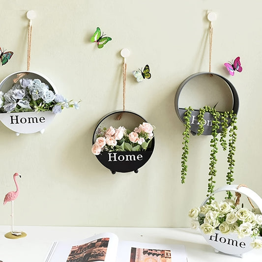 Hängande Järnverk - Home - 40cm - 3 Olika Färger - CC Krukan