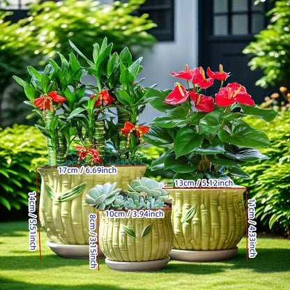 3st Blomkrukor - 3 Olika Färger