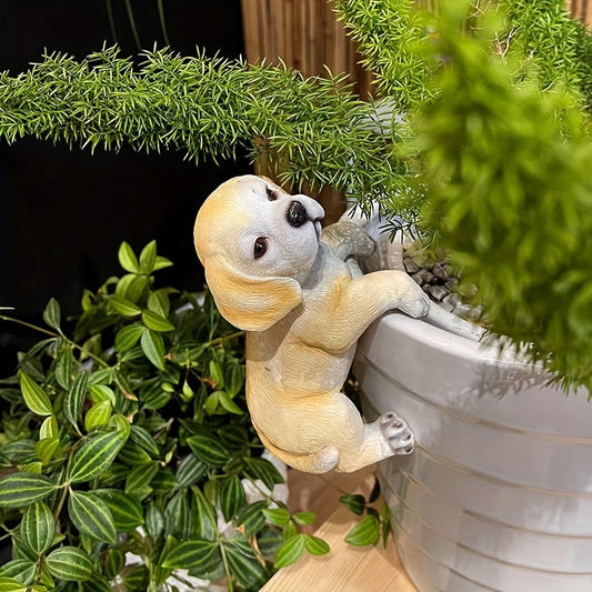 Hängande Puppy Hund - 15cm - CC Krukan