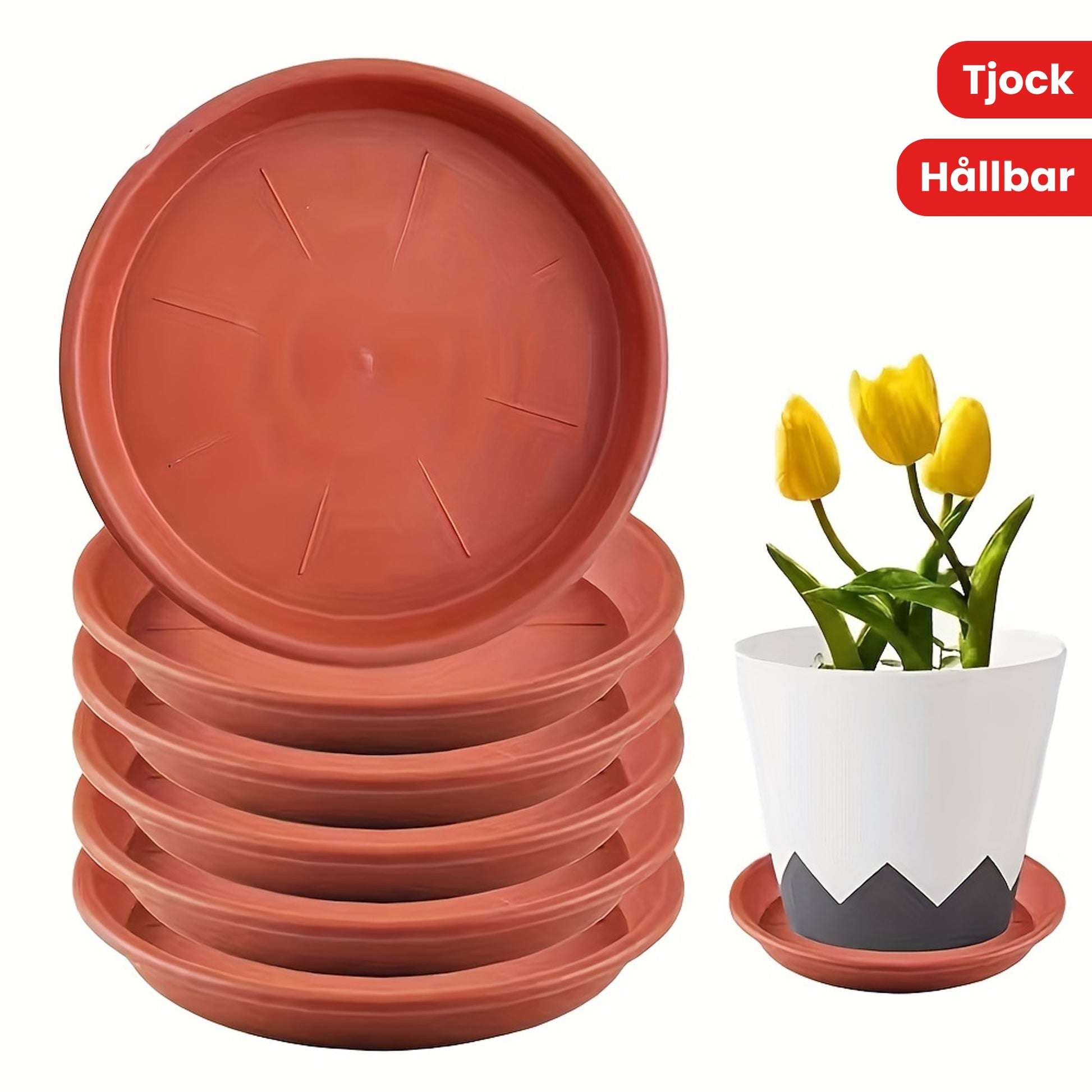 1pk-6st Brickor - 9/10/12cm - CC Krukan