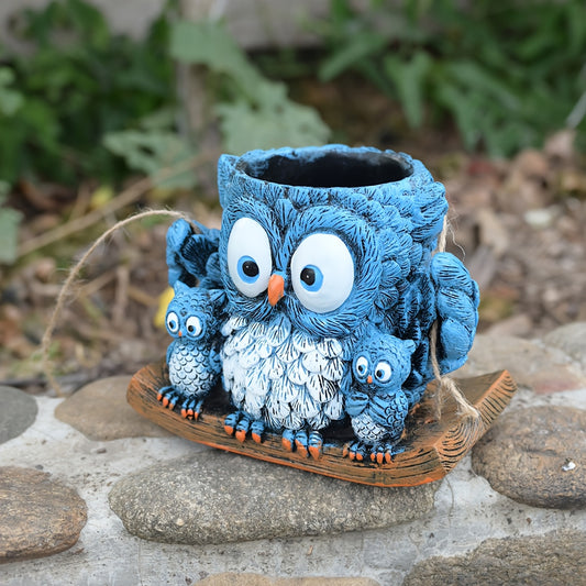 Uggla blomkruka - 11,5cm - CC Krukan