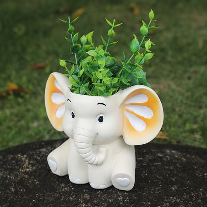 Elefant Blomkruka - 12cm - CC Krukan