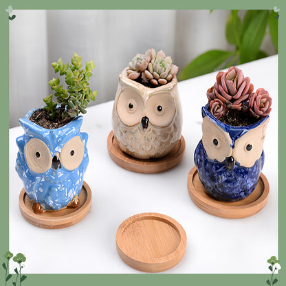 1pk-2/4/6st Blomkruks Fat - 6,5/7,5/8,5/9cm - CC Krukan