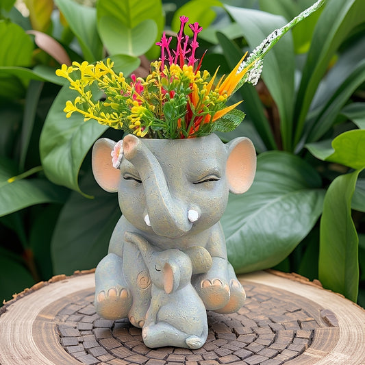 Elefant Blomkruka - 14cm - CC Krukan