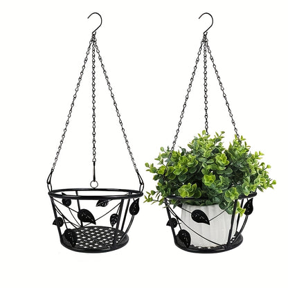 1pk-2st Järn Hängande Korgar - 70cm - CC Krukan