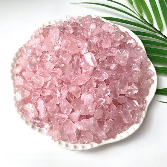 50/100g Rosékvarts Polerade Stenar - 0,5-0,9cm - CC Krukan