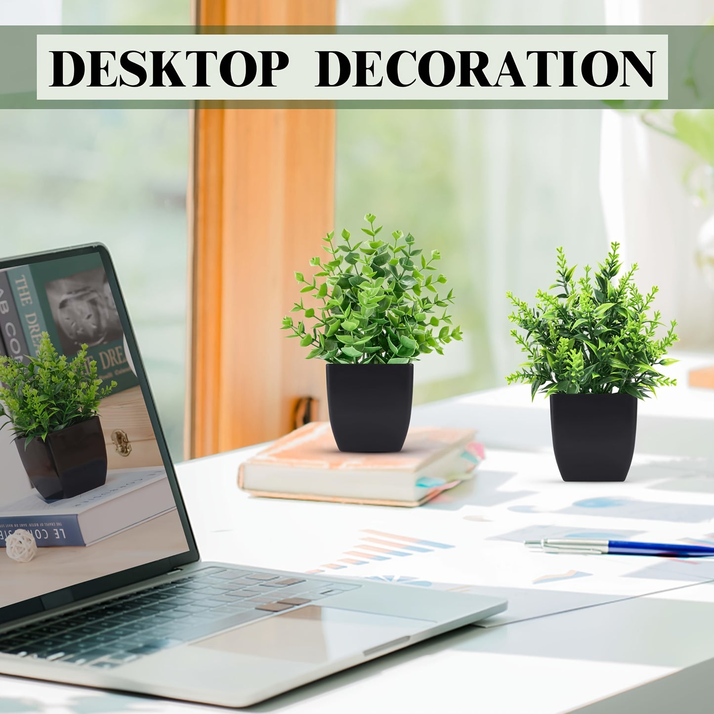 2st Blomkrukor + Växt