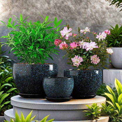 3st Blomkrukor - 2 Olika Färger