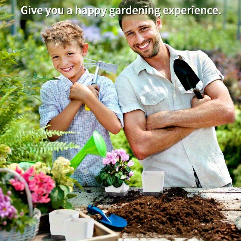 1pk-5st Blomkruka med bricka - 8cm - CC Krukan