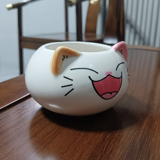 Katt Blomkrukor- 2 Olika Färger - CC Krukan