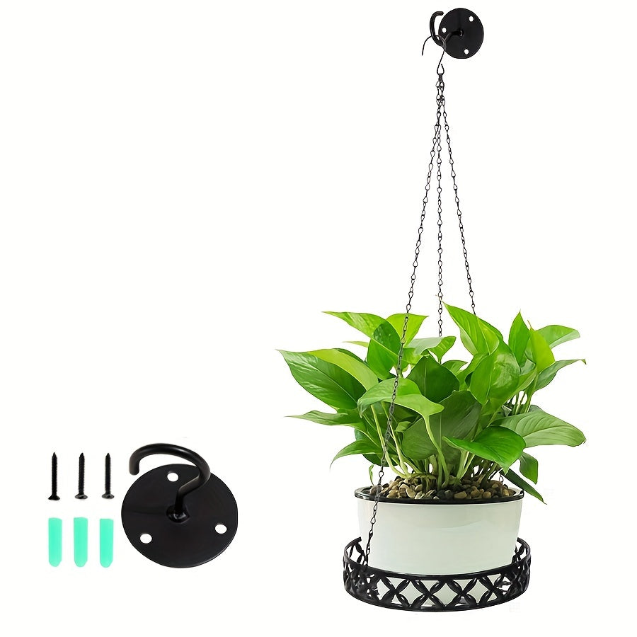 Metall Hängande Korg - 64cm - 2 Modeller - CC Krukan