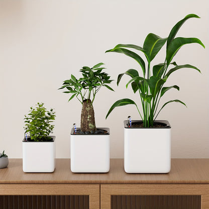 Fyrkantigt Självbevattning - 13,5/16,5/19,5cm - CC Krukan